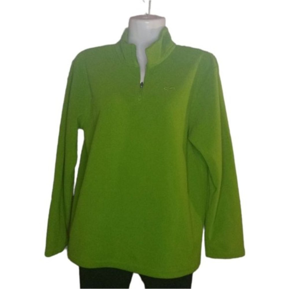 CHAMPION Green‎ Fleece size large